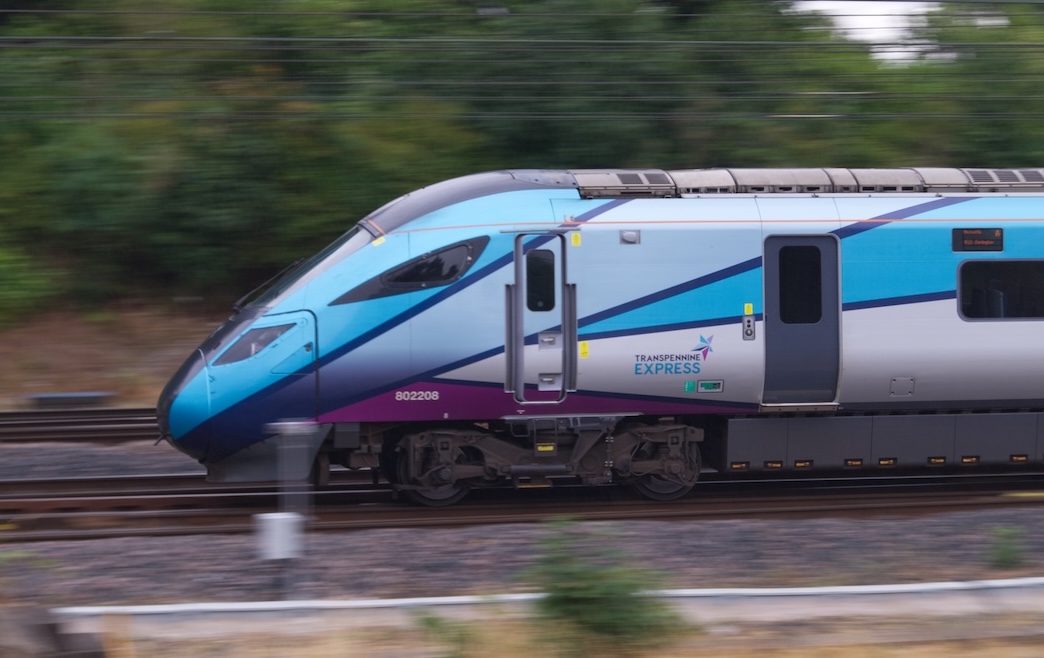 TransPennine Express 802208, taken at speed